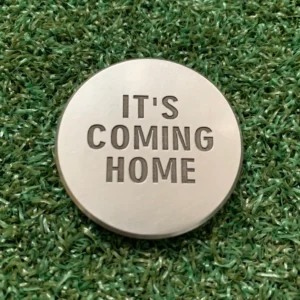 Alternative view of England “It’s Coming Home” Ball Marker